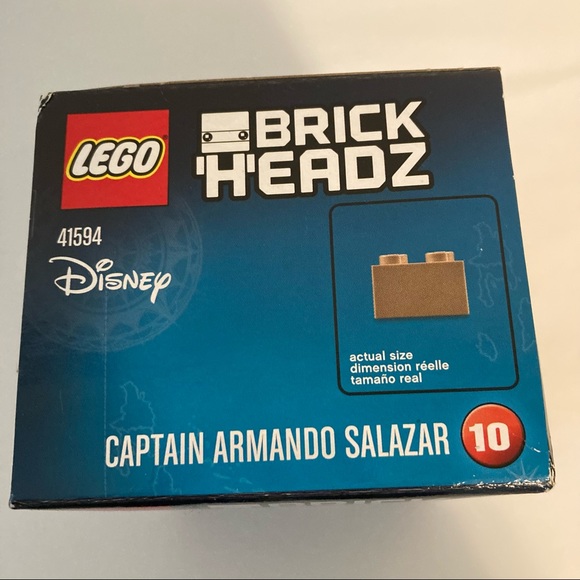 Lego BrickHeadz Captain Armando Salazar #41594 - Picture 5 of 7